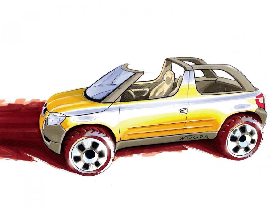  Skoda Yeti II Concept 2005 года  (фото 30 из 45)
